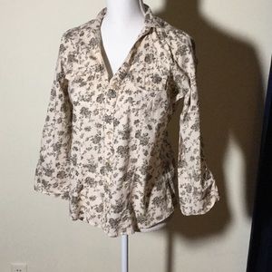 Love Potion Long Sleeved Button Down Top